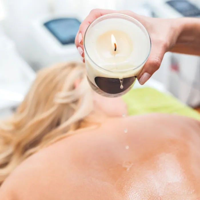 Massagem com velas